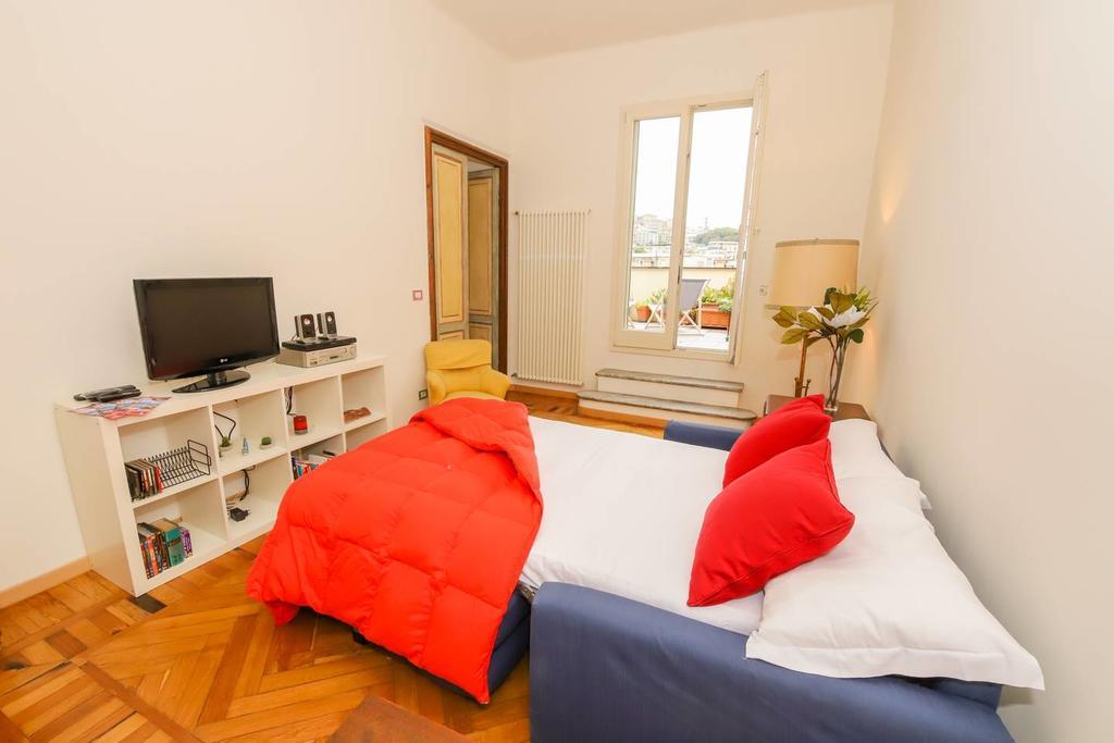 Altido Apt For 3 With Rooftop Balcony And Lovely Cityview Genoa Exterior photo