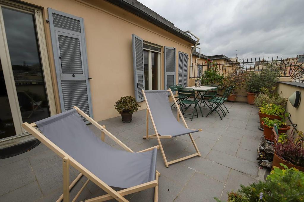 Altido Apt For 3 With Rooftop Balcony And Lovely Cityview Genoa Exterior photo
